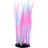 VOCOSTE Soft Silicone Glowing Aquatic Artificial Seaweed, Fluorescence Aquarium Kelp for Fish Tank Decoration, Pink