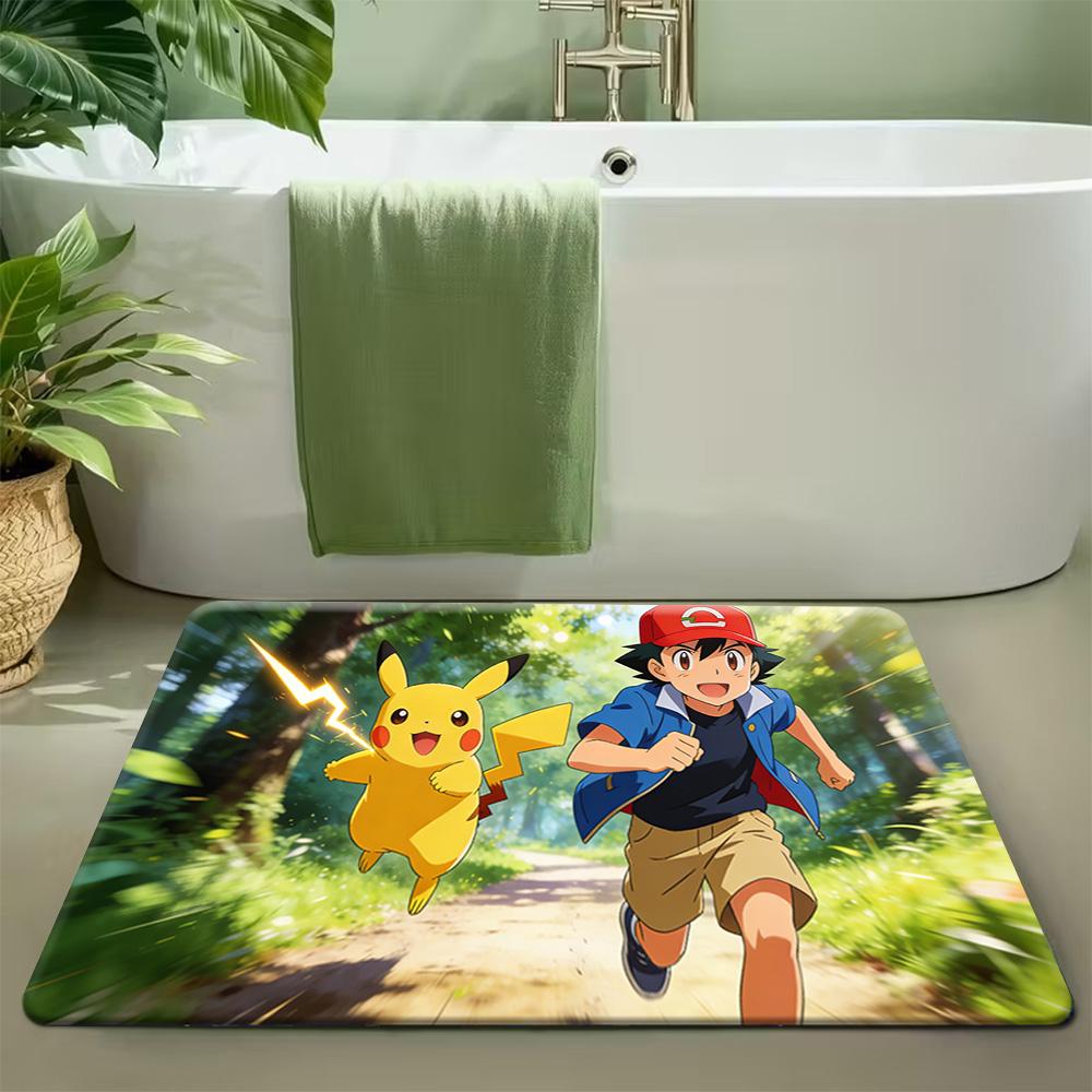 

Ash & Snorlax Ice Cave Skating Print Non-Slip Floor Mat Doormat 40cm x 60cm