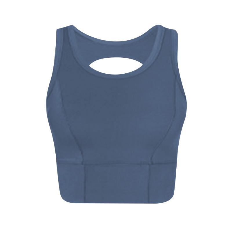 Plus Size Shockproof Sports Bra for Women - Anti-Sagging High-Strength Yoga Tank Top