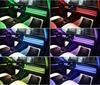 USB LED Car Ambient Lights App Remote Control Neon Light RGB Car Interior Decoration Acrylic Strips Atmosphere Lamp 64 Colors