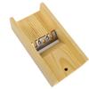 Solid Wood Soap Beveler Adjustable Blade Stainless Steel Soap Planer Polished Surface Smooth Trimming Soap Loaf Trimmer