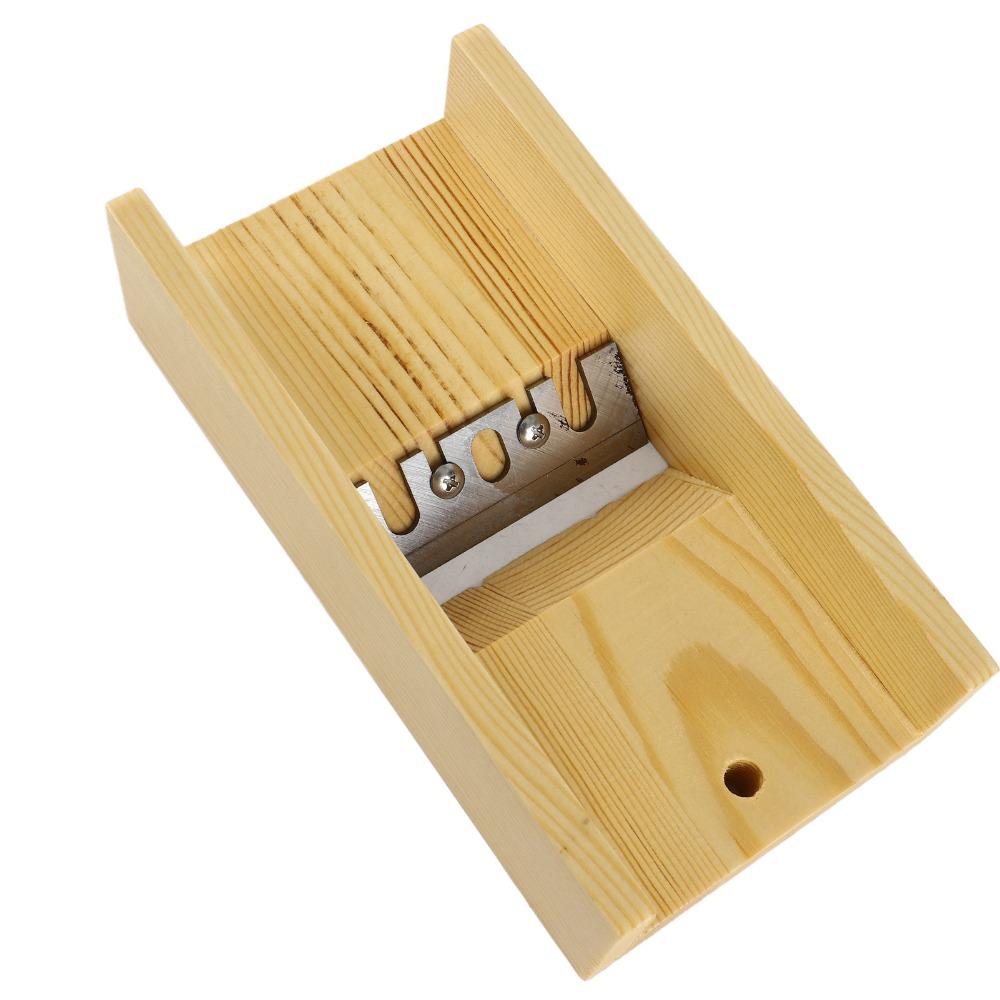 Solid Wood Soap Beveler Adjustable Blade Stainless Steel Soap Planer Polished Surface Smooth Trimming Soap Loaf Trimmer
