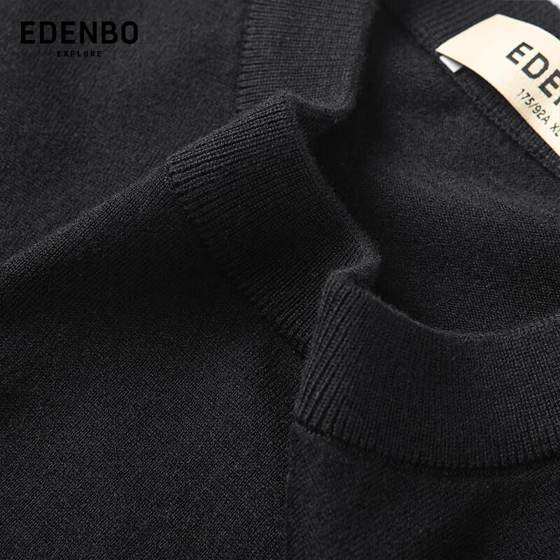 Edenbo Men's Lightweight Wool Blend Pullover Sweater