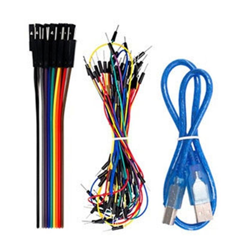Super Starter Set including 1602 IIC Test Board Jumper Wire Set for Improved Development Board Tutorial
