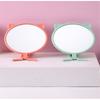1PC Handheld Makeup Mirror Portable Folding Mirror With Handle Lady Cosmetic Beauty Tool Vanity Make Up Mirror Travel Essentials