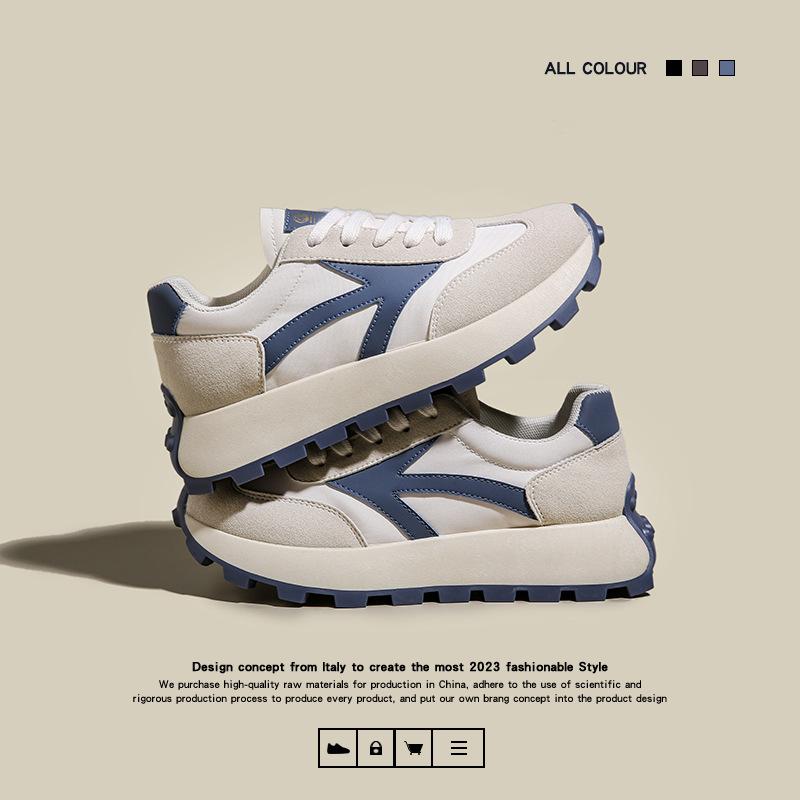 

Осенняя спортивная обувь Женская обувь Универсальная обувь Forrest Gump Muffin Повседневная обувь для бега на толстой подошве Модная обувь 40