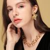 My Omelet Golden Flower Earrings