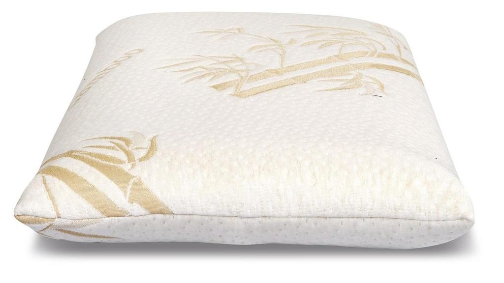 Orthopedic Flat Thermoplastic Memory Pillow + Zippered Case