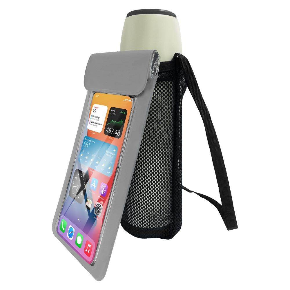 Waterproof Water Bottle Holder 2 in 1 Swimming Bag Cup Sleeve Phone Pouch  Water Splashing Festival