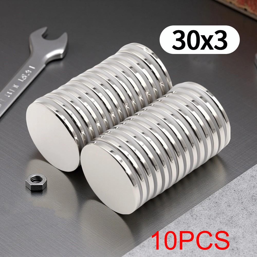 30x3MM magneten Ronde Koelkastmagneten voor Kantoor Whiteboard Geschikte Gereedschappen Huis Werkplek, Etc 30*3