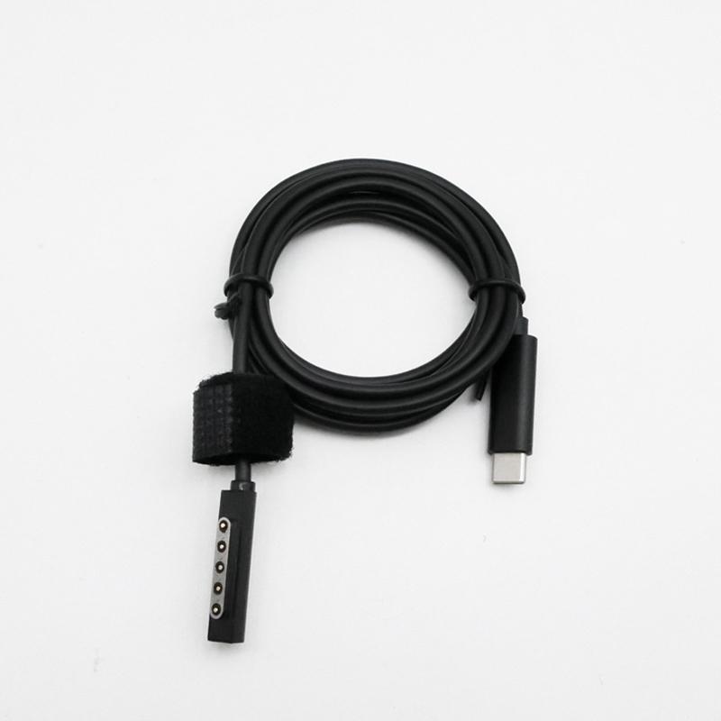 

Кабель для заряджання Surface Type C, PD Швидка зарядка 15V 3A для Surface Pro 8/7/6/5/4/3 Go3/2/1 Laptop4/3/2/1 1