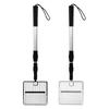 3-in1 Adjustable Chicken Litter Scoop , Durable Metal Shovel for Easy Sifting, Ideal for Pine Pellets & Coop Cleaning