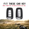 Leather Keychain Car Key Case Cover for Kia Carnival K3 K5 Forte Sportage R D5 KX5 KX3