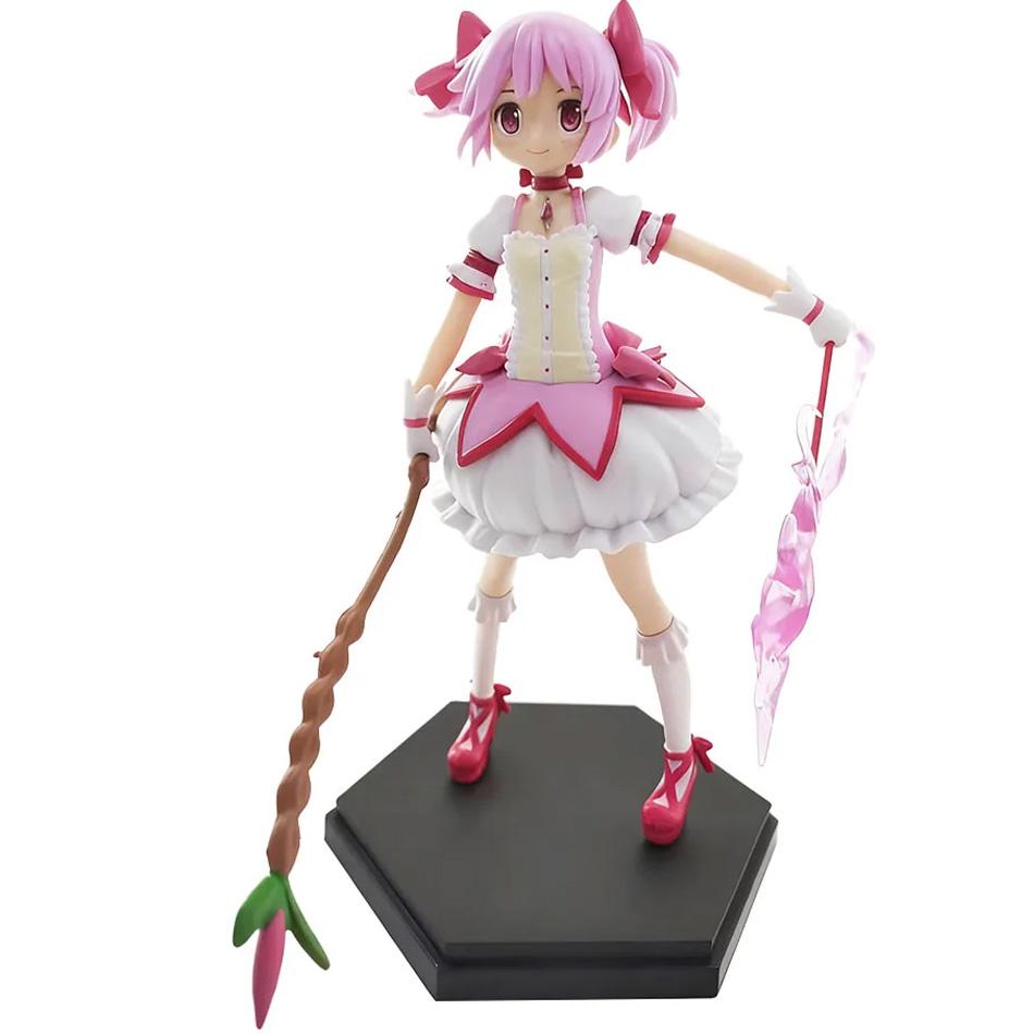 17CM Puella Magi Madoka Magica Aniem Figure Kaname Madoka Magic Doll PVC Anime Action Figures Anime Cartoon Model Christmas Gift