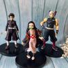 16 Anime Devil Killer Ghostbusters Character Kamado Tanjirou Action Character Agatsuma Zenitsu Nezuko Warrior PVC Model Toys
