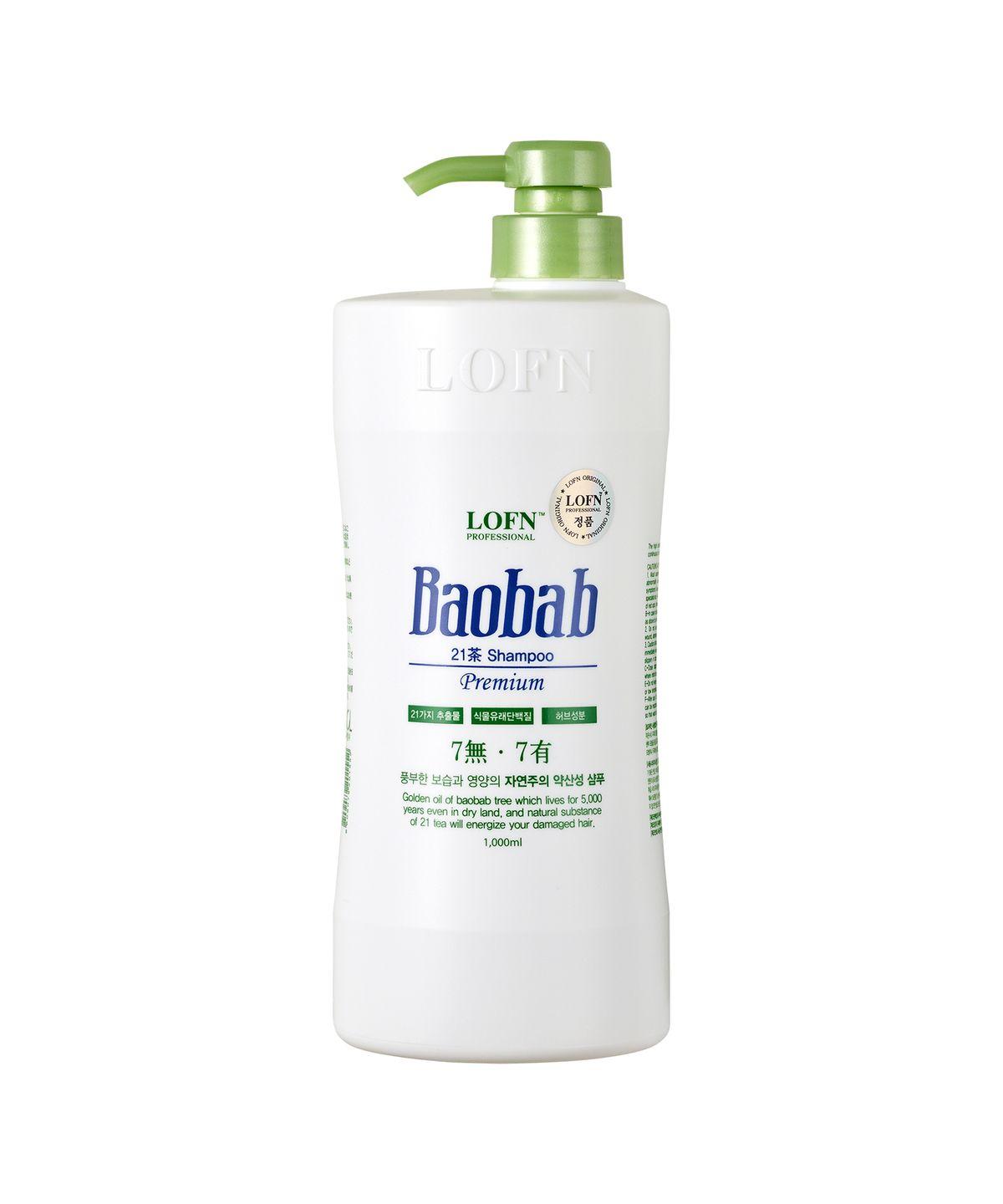 Baobab 21st (For Dry/Normal Scalp) Premium Mildly Acidic Shampoo 1000ml