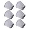 6Pcs Bedroom Cloth Fabric Lampshade Lamp Cover Shade for E14 Chandelier Wall Light Bulb