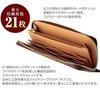 Honeycell Long Wallet Shirasagi Leather 8238 [CYPRUS] (Round Zipper)