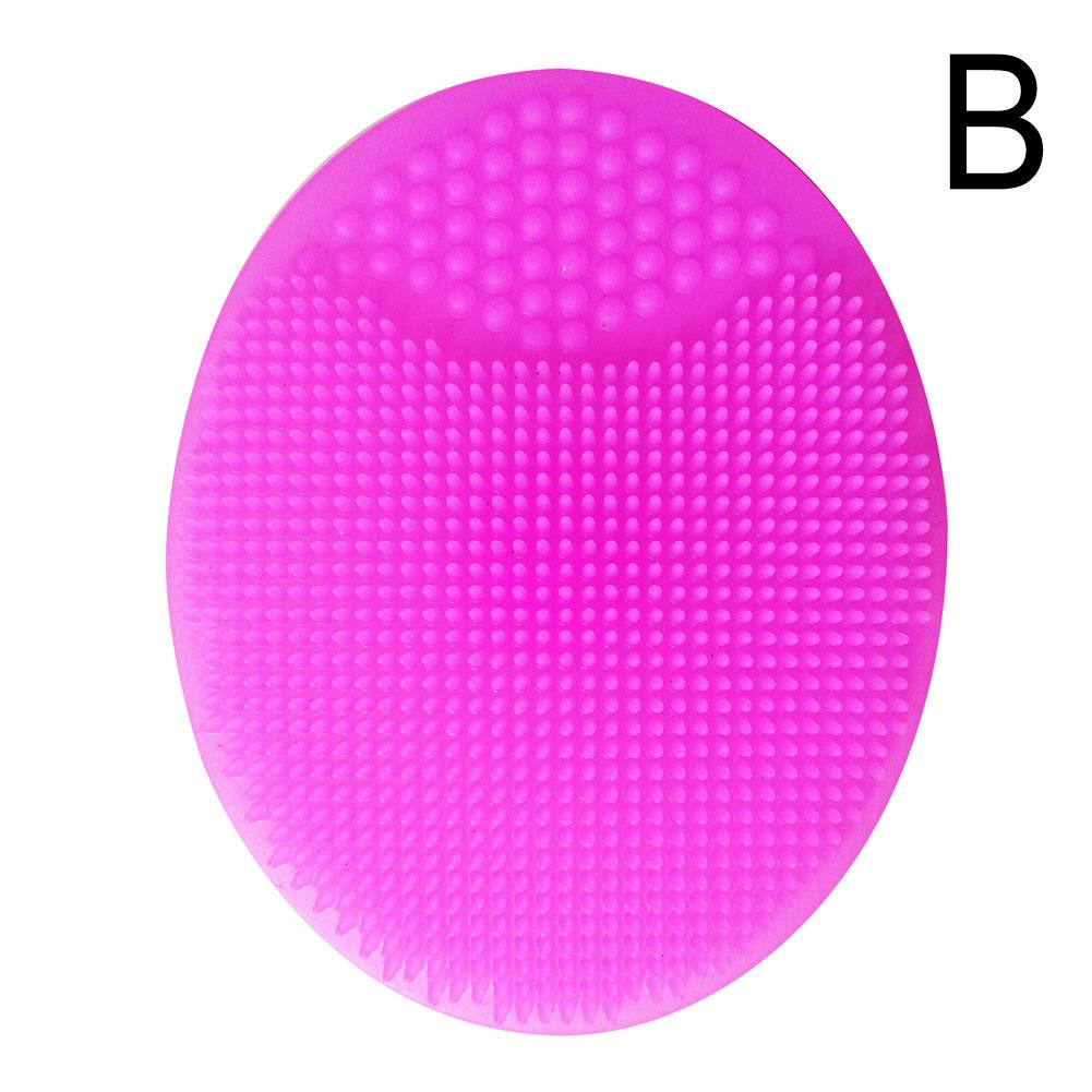 Soft Silicone Face Cleansing Brush Beauty Facial Washing Pad Exfoliating Blackhead Deep Cleaning Massage Brushes Face Care Tool