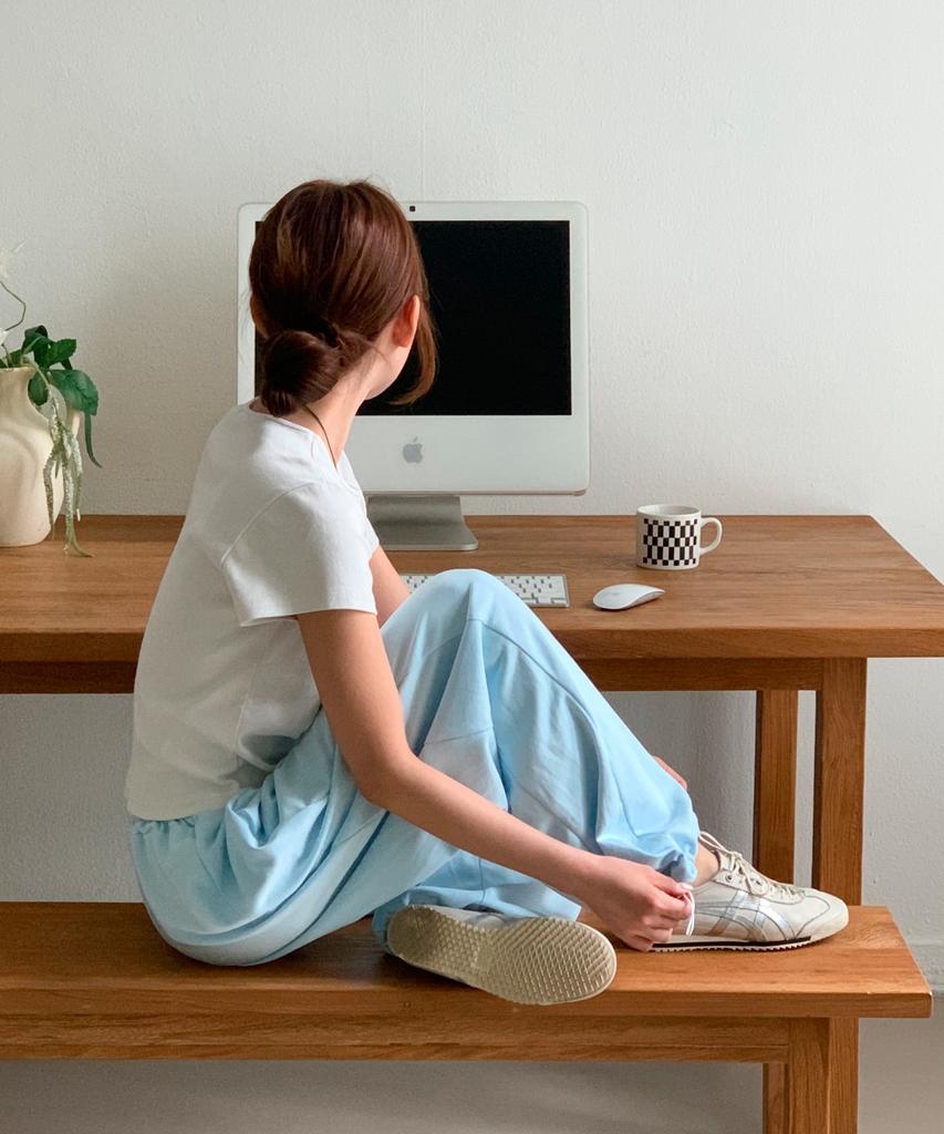 Opeullin Essential Two-Way Sweatpants (Blue)