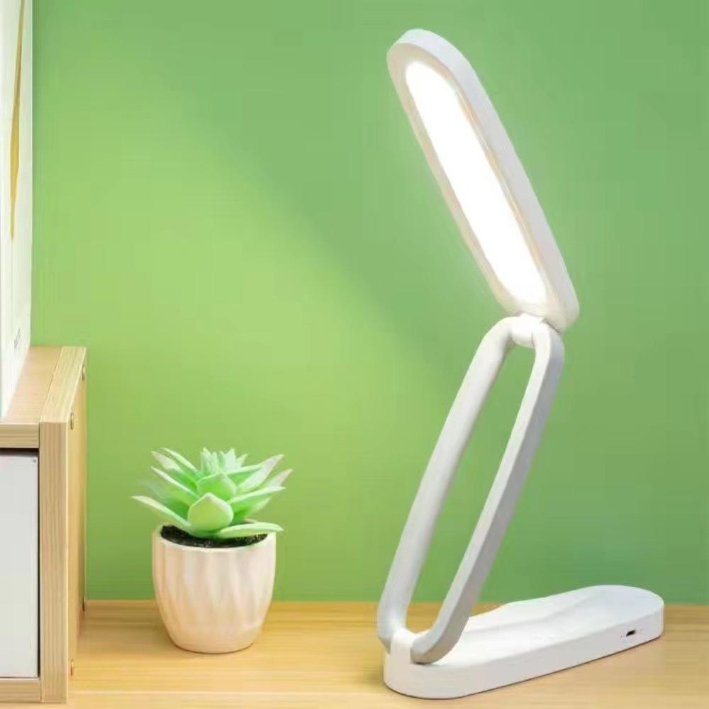 Foldable LED Desk Lamp 3 Brightness Dimmable Reading Lamp Portable Eye Protection Light