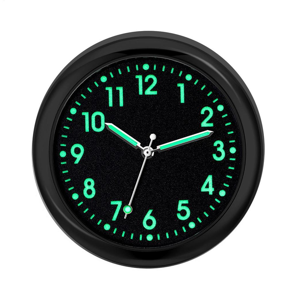 Car Clock Luminous Automobiles Internal Stick-On Mini Digital Watch Mechanics Quartz Clocks Auto Ornament Car Accessories Gifts