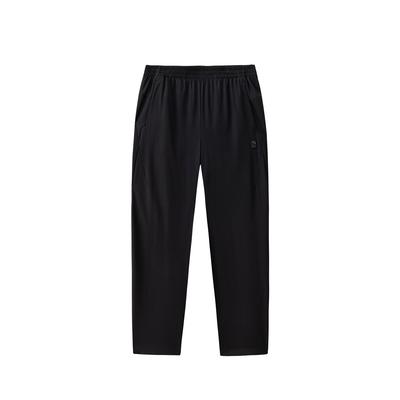 Training Long Pants Woven Summer Casual Pants Men Bottoms Basic-Black 952627505-3