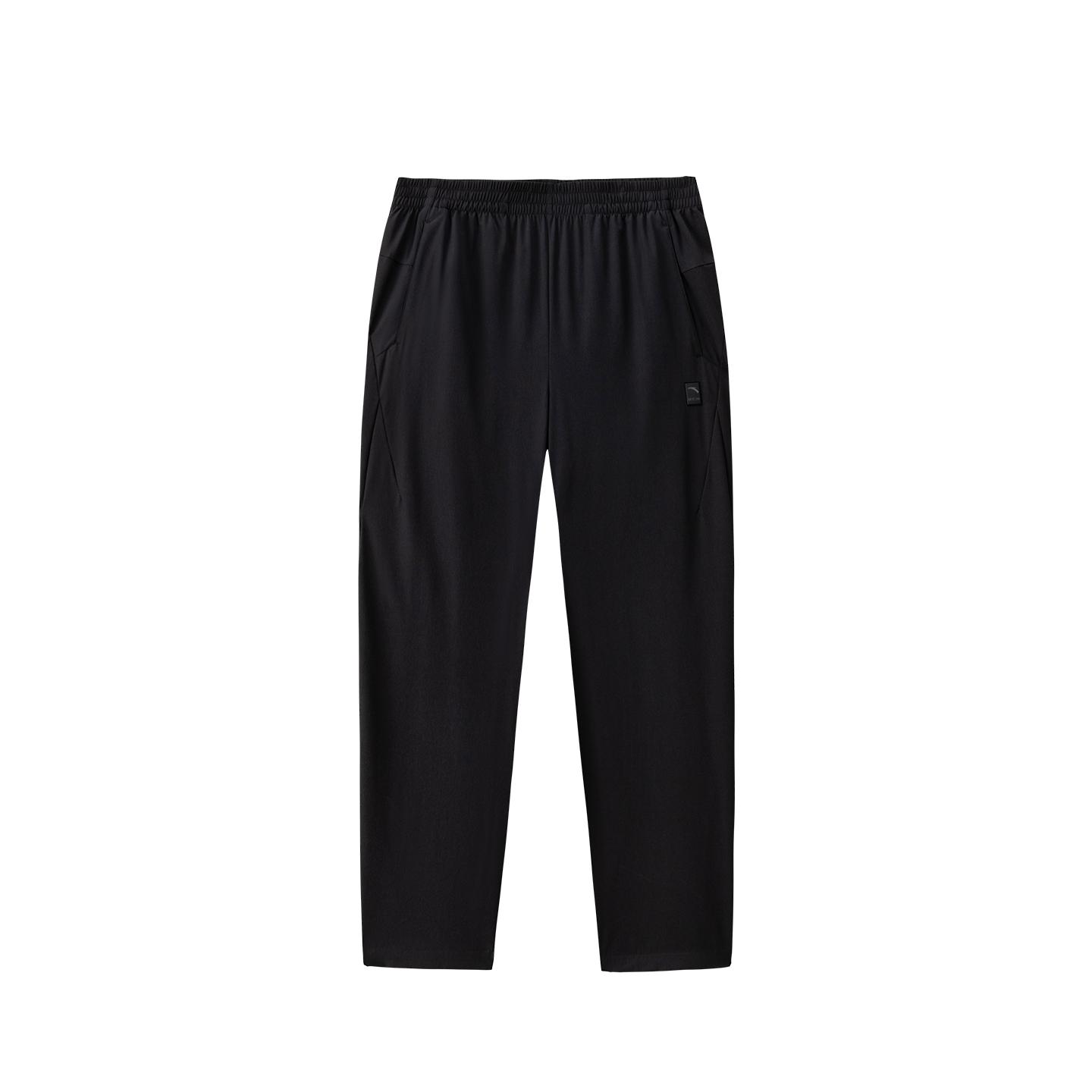 Anta Training Long Pants Woven Summer Casual Pants Men bottoms Basic-Black 952627505-3 S