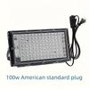 Led UV Floodlight 395nm 400nm 220V Waterproof 50W 100W Fluorescent Party Disco Stage Light Ultravilet Lamp LED Stage Blacklight