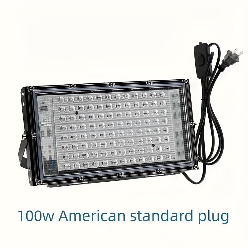 Led UV Floodlight 395nm 400nm 220V Waterproof 50W 100W Fluorescent Party Disco Stage Light Ultravilet Lamp LED Stage Blacklight