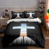 Cross-shaped Landscape. Bedding Duvet Cover Sets Duvet Covers Pillowcases Gifts (1 * Duvet Cover 2 * Pillowcases, Without Duvet Insert)