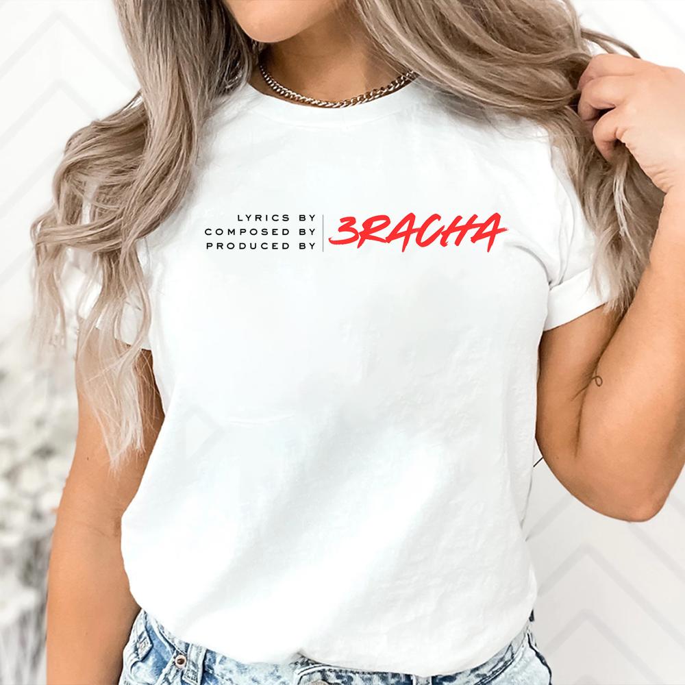 

3RACHA Inspired T-Shirt Trendy Kpop Shirt Korea Fashion Graphic Tees Kpop Merch Streetwear Retro Short Sleeves Casual Tops S