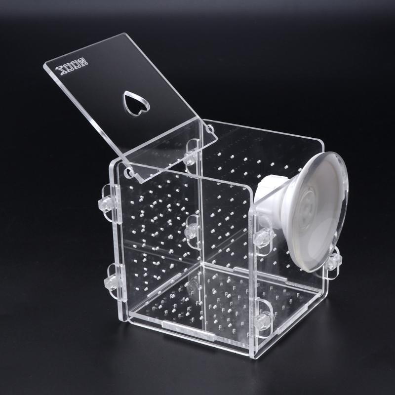 Breeding for Tank for Aquarium Fish Fry Isolation Box Hatchery Boxes Clear Acryl