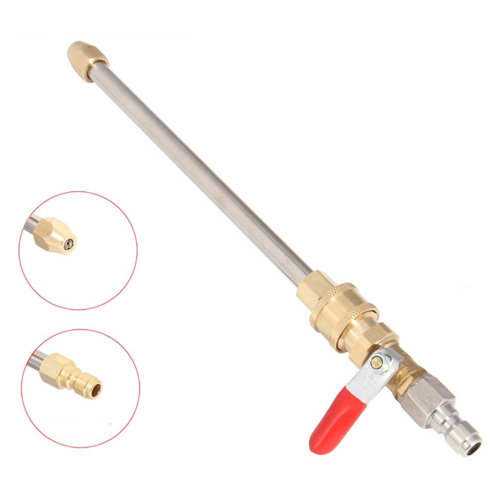 High Pressure Car Washer Extension Wand Metal Jet Washer Gutter Cleaner  Eave Cleaning