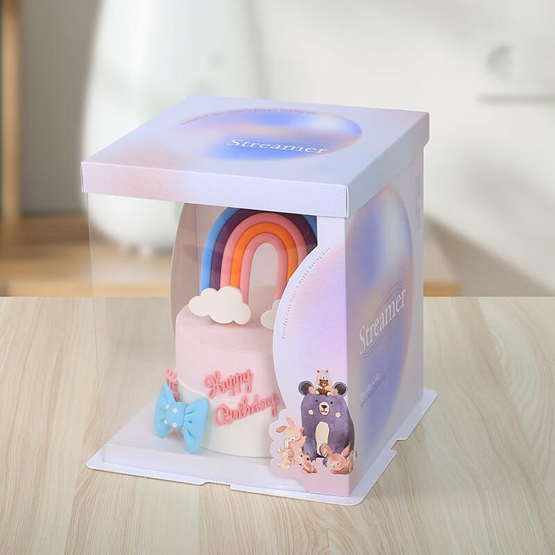 Deou Starlight Dream Planet Iridescent Cake Box Set Purple Iridescent (5 Pcs)