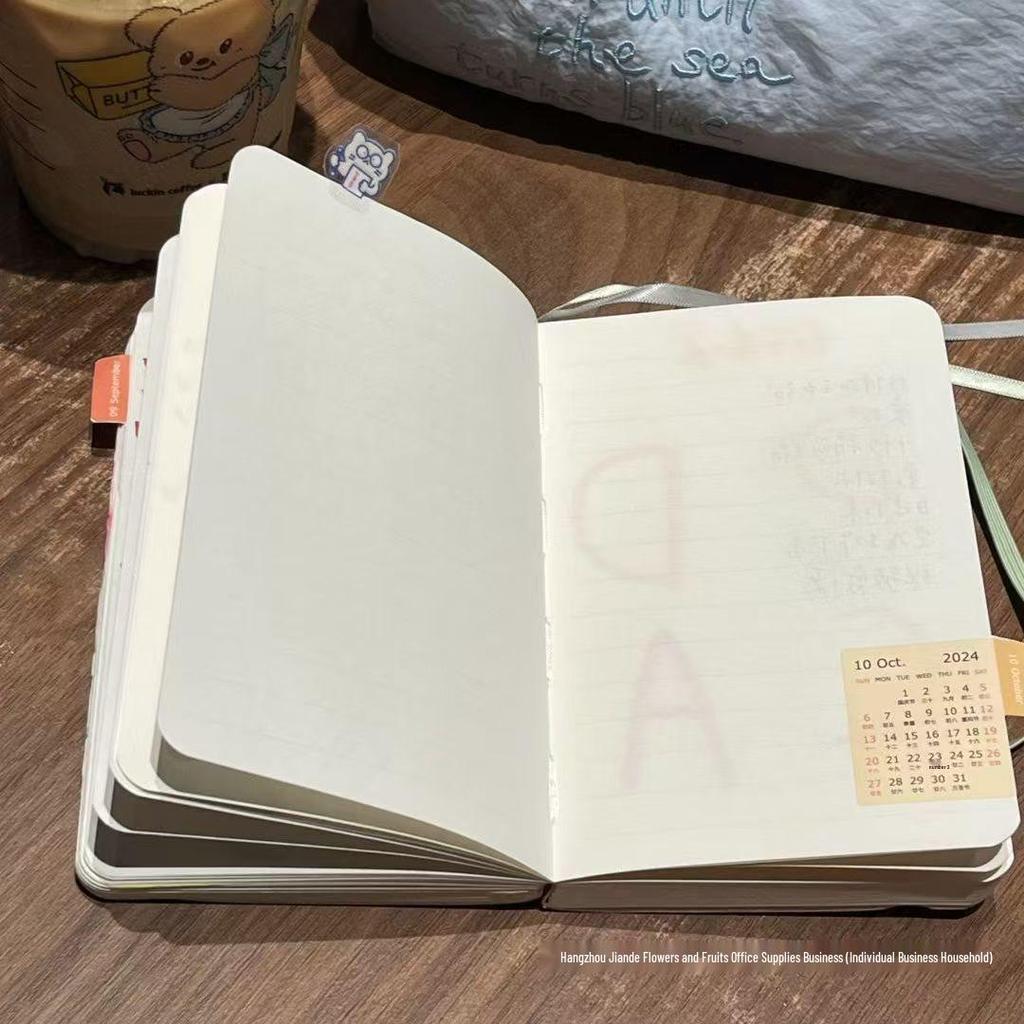 Xiaohongshu Style: Cute Penguin Portable Student Notebook & Planner