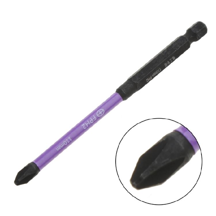 Cross Screwdriver Bits for Electrical Work Magnetic, Phosphating Black Finish
