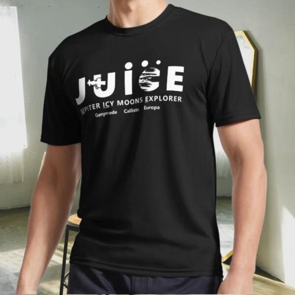 

New Shirt JUICE mission logo spacecraft Active Logo T-Shirt Funny Size S to 5XL S
