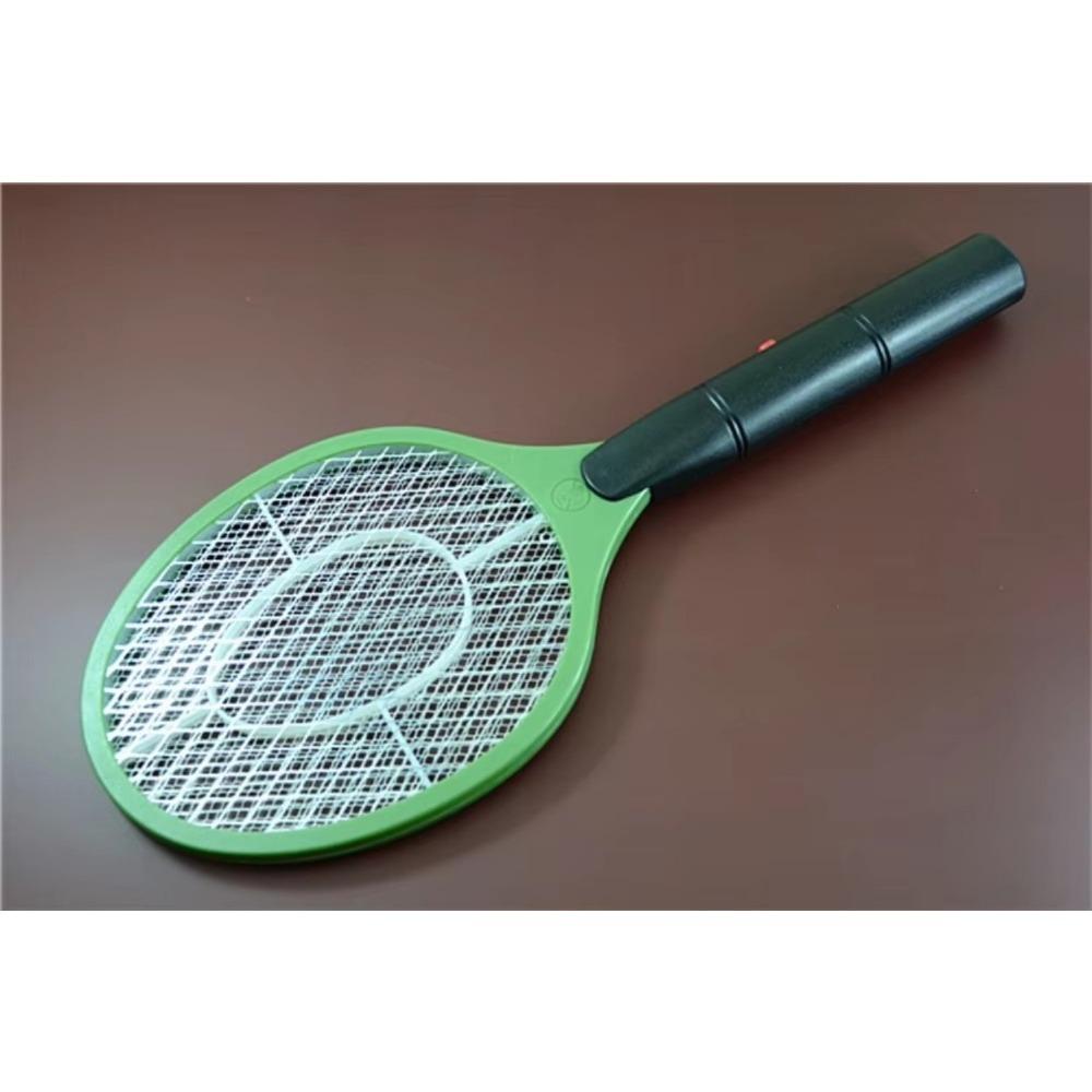 

Электрическая мухобойка Беспроводная работа от батареек Электрическая мухобойка Ракетка для насекомых Убийца насекомых зелёный