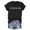 Women's Casual Daily Printed Top Round Neck T-shirt