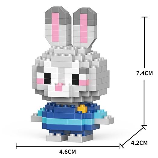 Disney Anime Prinzessin Bausteine Stitch Mickey Mouse Mini Action Spielfiguren Blöcke Spielzeug Ziegel Zusammenbauen Spielzeug Kinder Geschenke