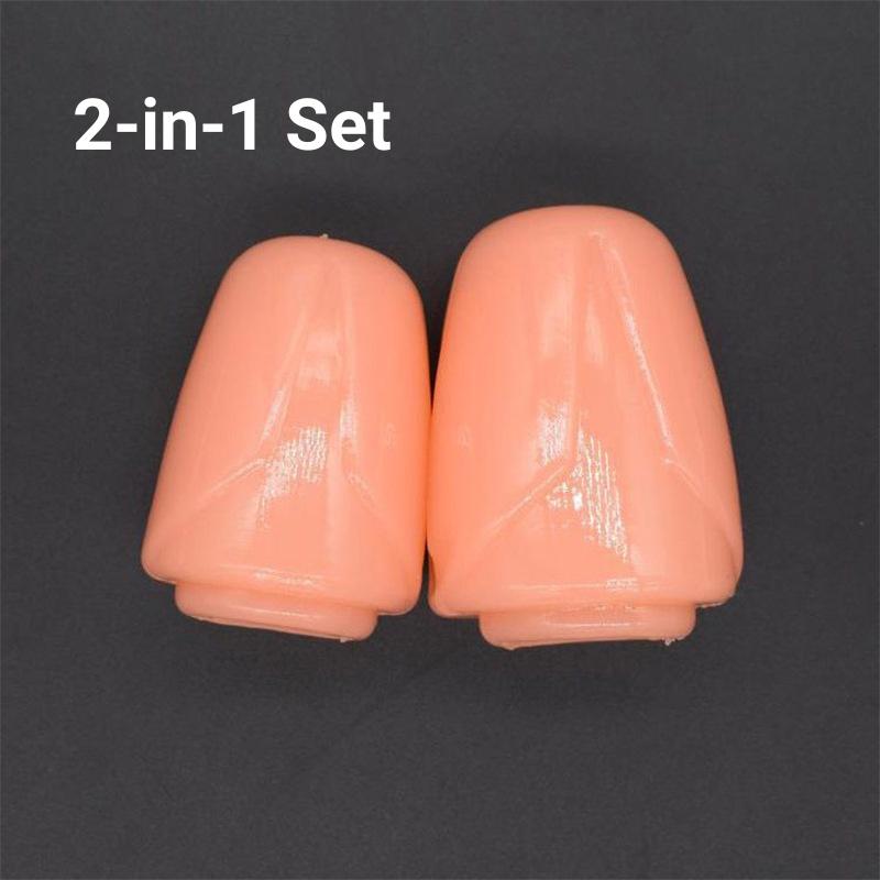 2pcs Bold Penis Sleeves Lasting Glans Extender Condom Delay Cock Ring Sheath Sex Toys for Man