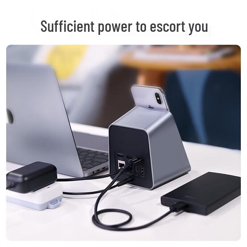Ugreen USB-C Multiport Hub with 4K HDMI, PD, Ethernet & Wireless Charging