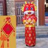 Dragon Zodiac Mascot Costume: New Year Cartoon Performance Outfit