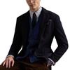 Polo Ralph Lauren Button Placket Ribbed Knit Hem Cable Sweater Men sweater MNPOSWE16822430-410