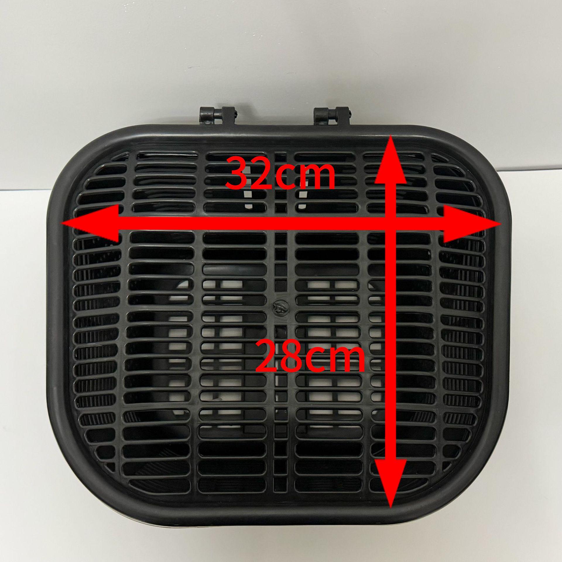 Прочная сетчатая корзина большой емкости для электросамоката (передняя) ChiNing чёрный