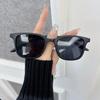 Retro Cat Eye Sunglasses Vintage Square Frame Fashion Unisex Oculos for Women Men Small Size Casual Style