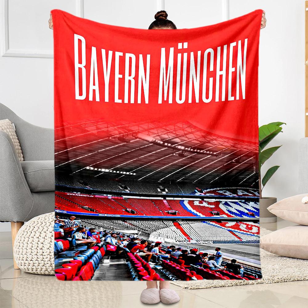 Bayern Munich Blanket Ultra-Soft Great for Picnics Chair Couch for All Seasons Stylish Decor Ideal Gift For Birthday Valentine'S Day