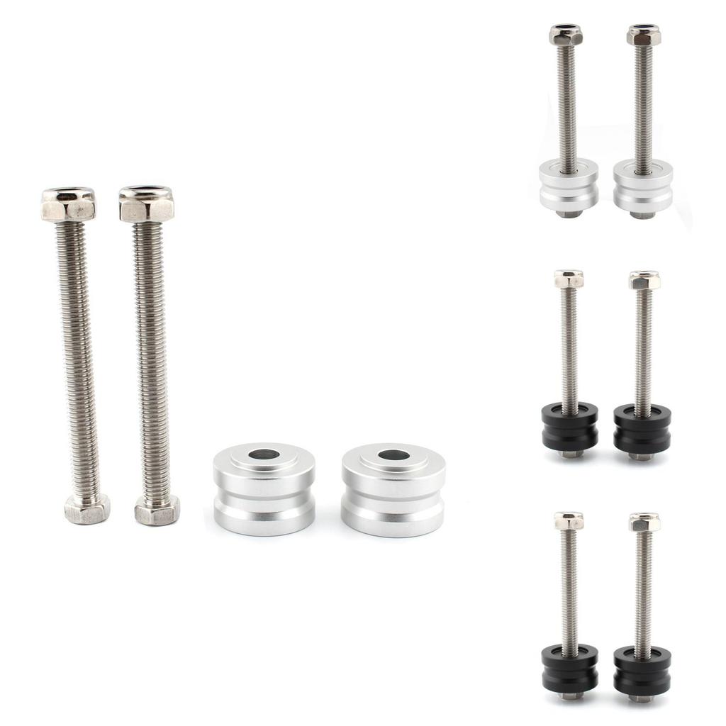 High-quality Handlebar Raising Blocks For Suzuki V-strom 1050xt Dl1050xt 2019-2020 In Elegant Black Silver