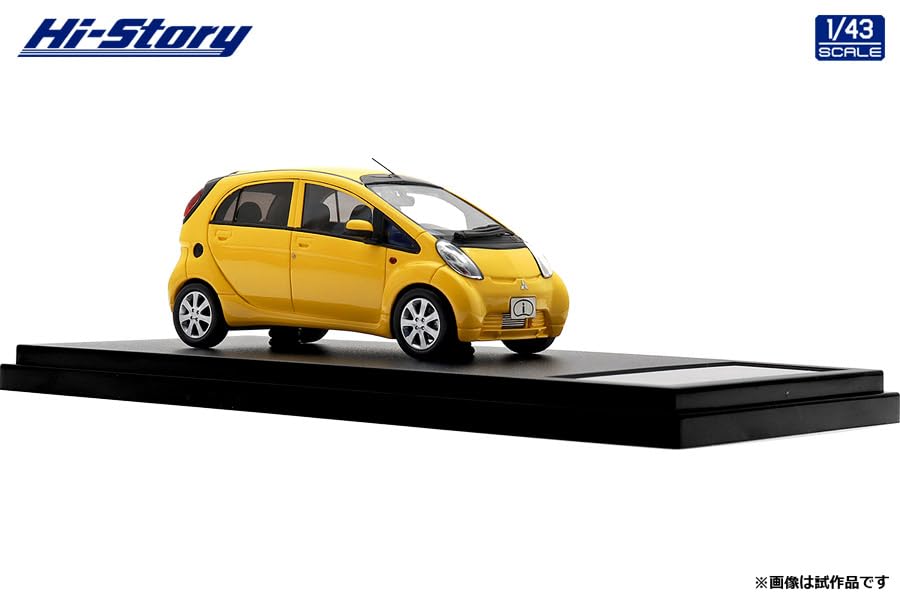 INTERALLIED Hi Story Mitsubishi I T Sunflower Yellow Solid Finished Model HS508YE 1/43 (2010)